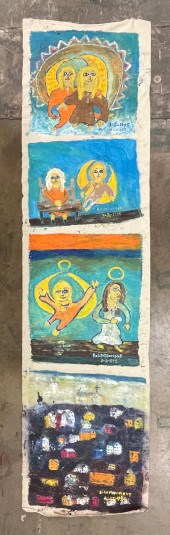 ROBERT WRIGHT OUTSIDER PAINTIN