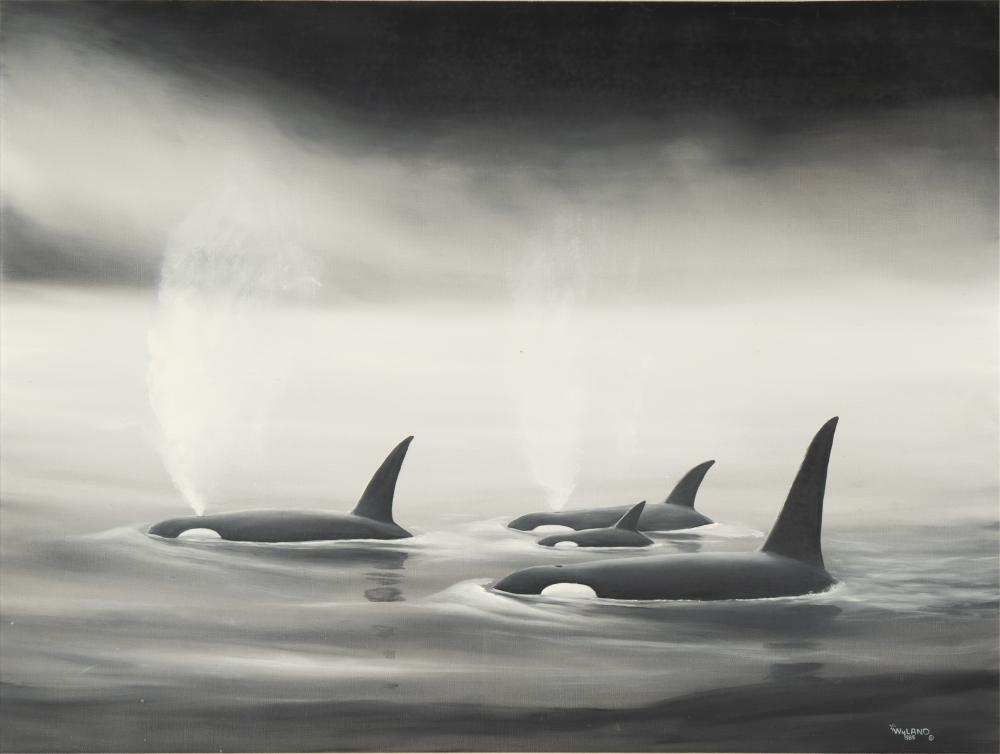 ROBERT WYLAND (B. 1956): ORCA