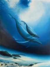 ROBERT WYLAND (B. 1956): TWO W