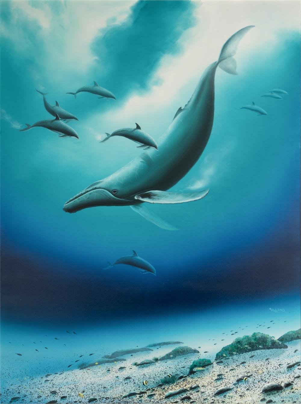 ROBERT WYLAND (B. 1956): WHALE