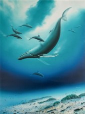 ROBERT WYLAND (B. 1956): WHALE