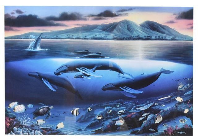 ROBERT WYLAND (B.1956) FRAMED