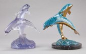 ROBERT WYLAND BRONZE AND ACRYL
