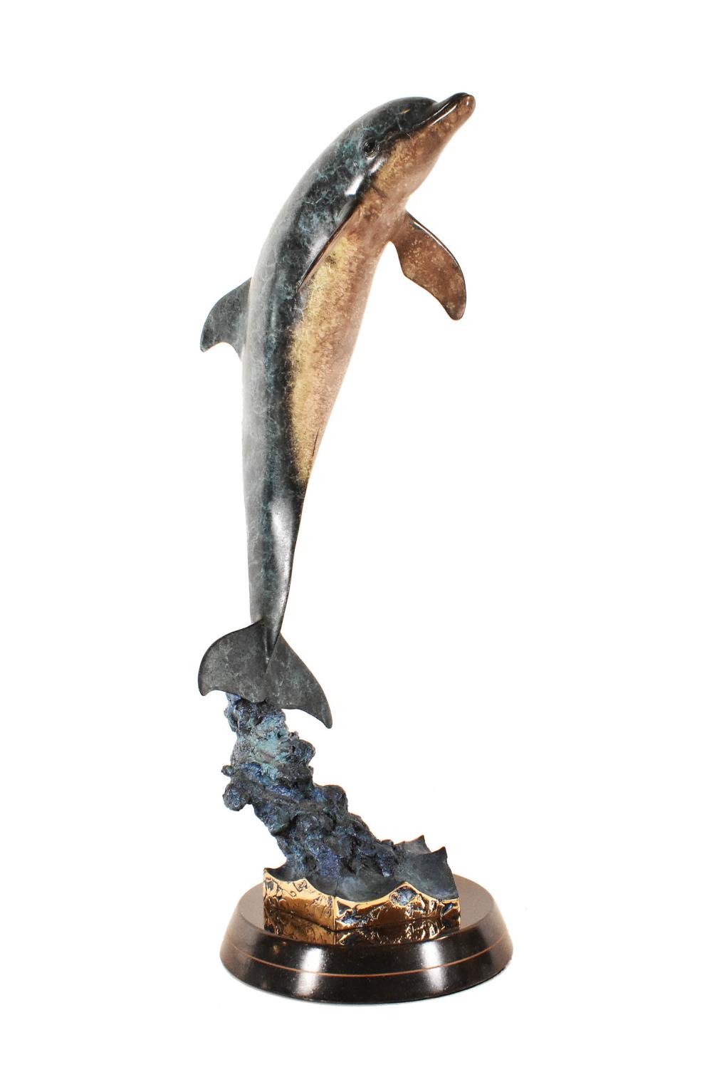 ROBERT WYLAND PATINATED BRONZE OF