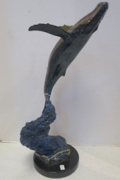 ROBERT WYLAND PATINATED BRONZE