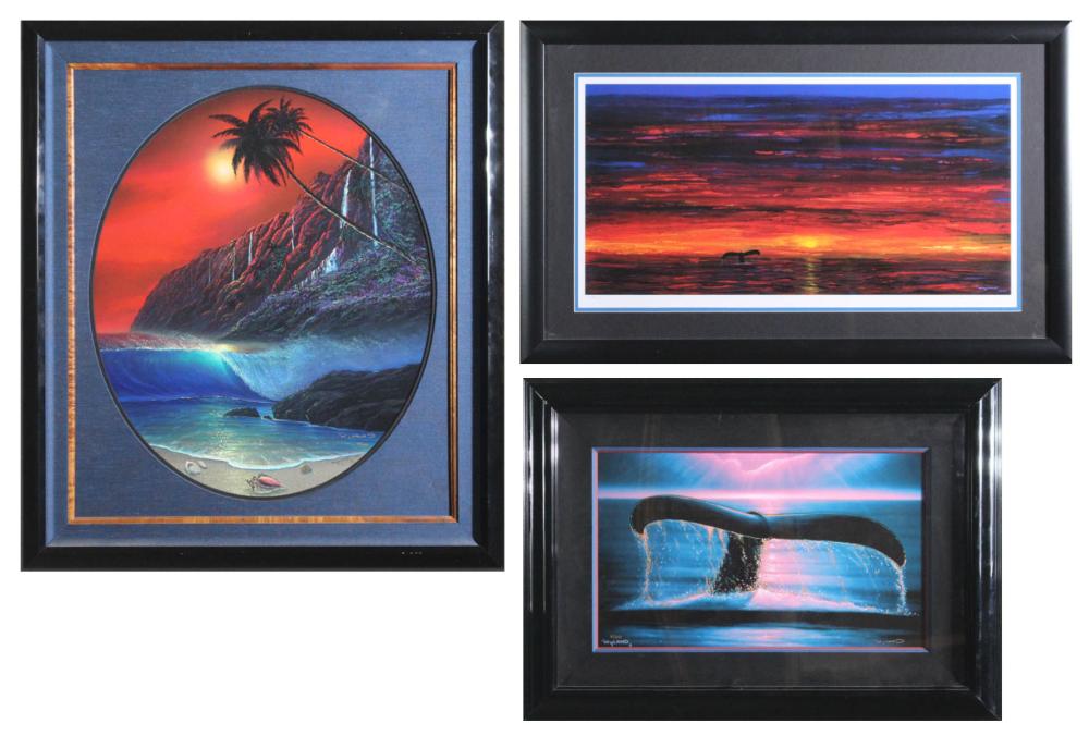 ROBERT WYLAND THREE PRINTSROBERT