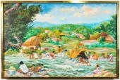 ROBERTO BERNEJO "LAVANDERAS EN
