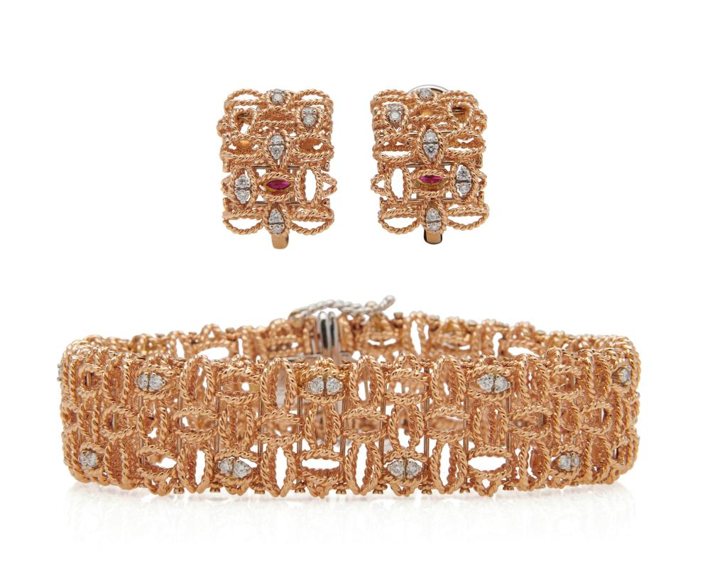 ROBERTO COIN 18K GOLD AND DIAMOND