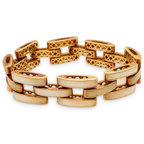 ROBERTO COIN 18K GOLD MOP LINK