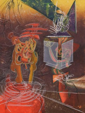 ROBERTO MATTA (1911-2002) ETCH