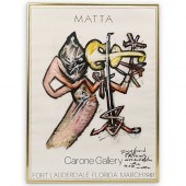 ROBERTO MATTA (1911-2002) SIGN