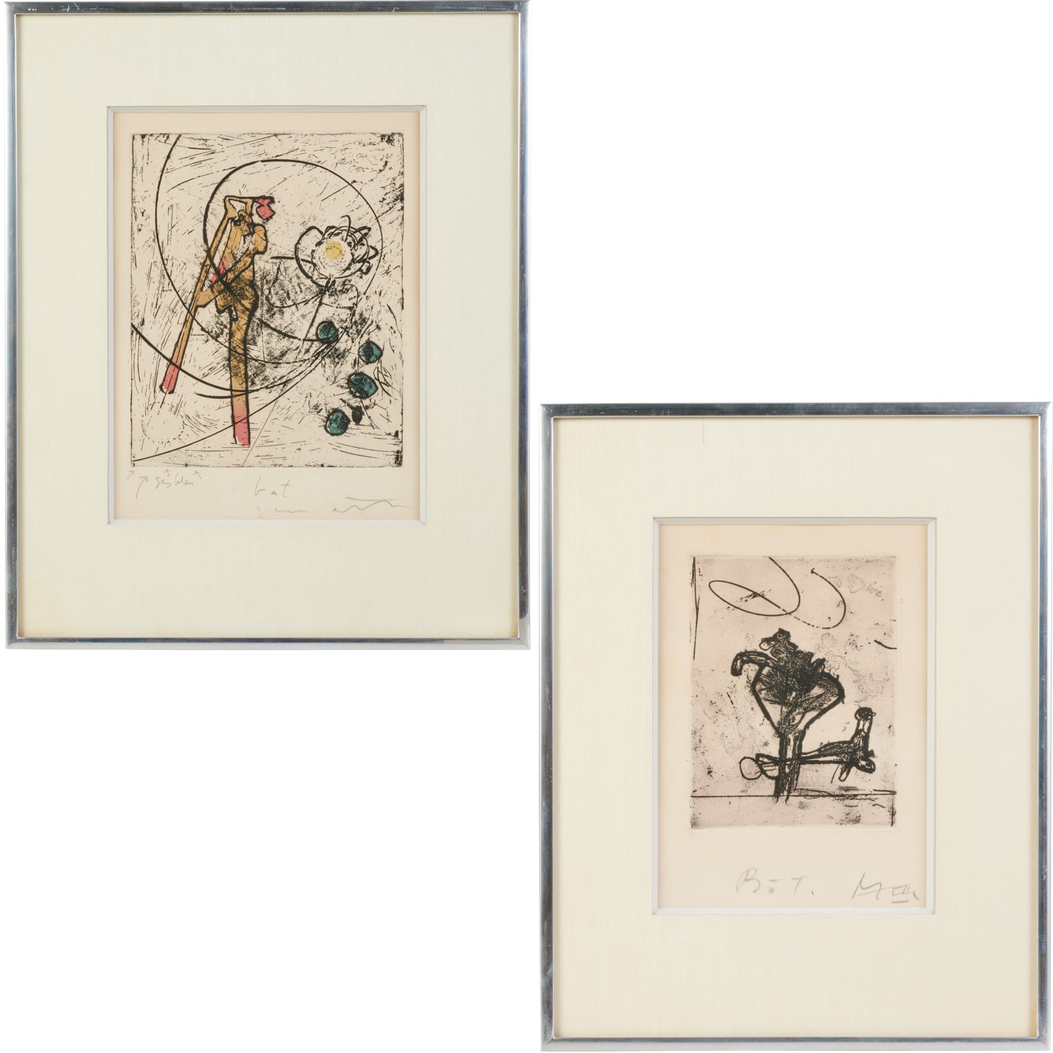 ROBERTO MATTA, (2) ETCHINGS, C.