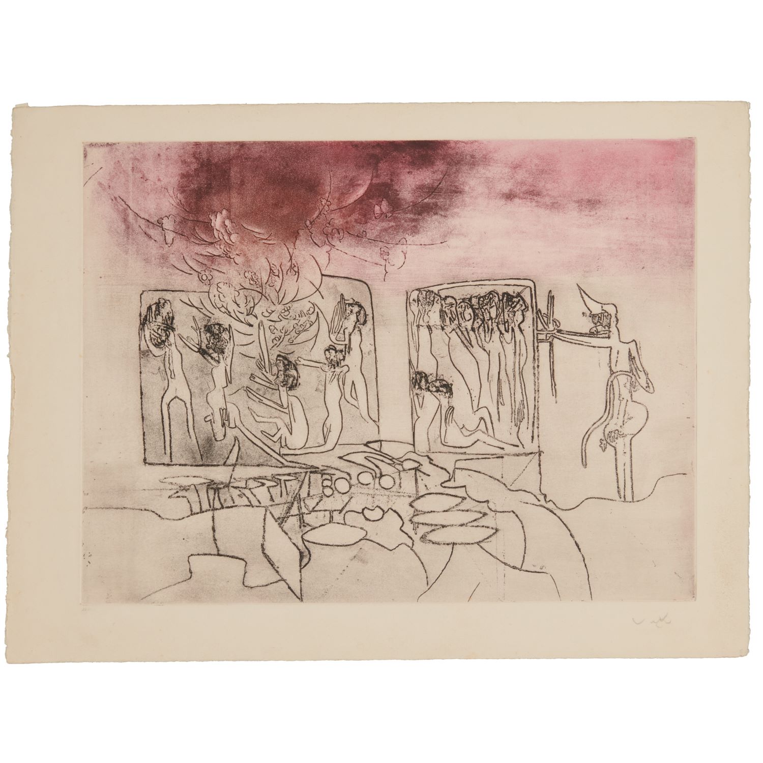 ROBERTO MATTA, JUDGEMENTS, SIGNED