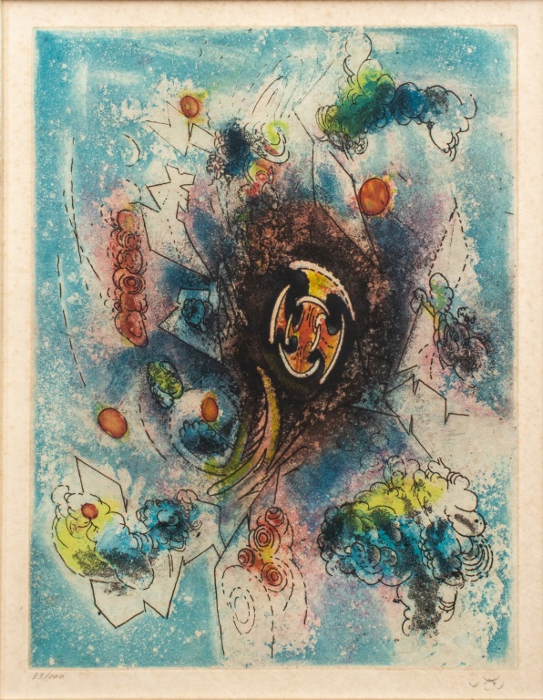 ROBERTO MATTA "LE CONMER" COLOR