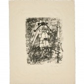 ROBERTO MATTA, SIGNED LITHOGRA
