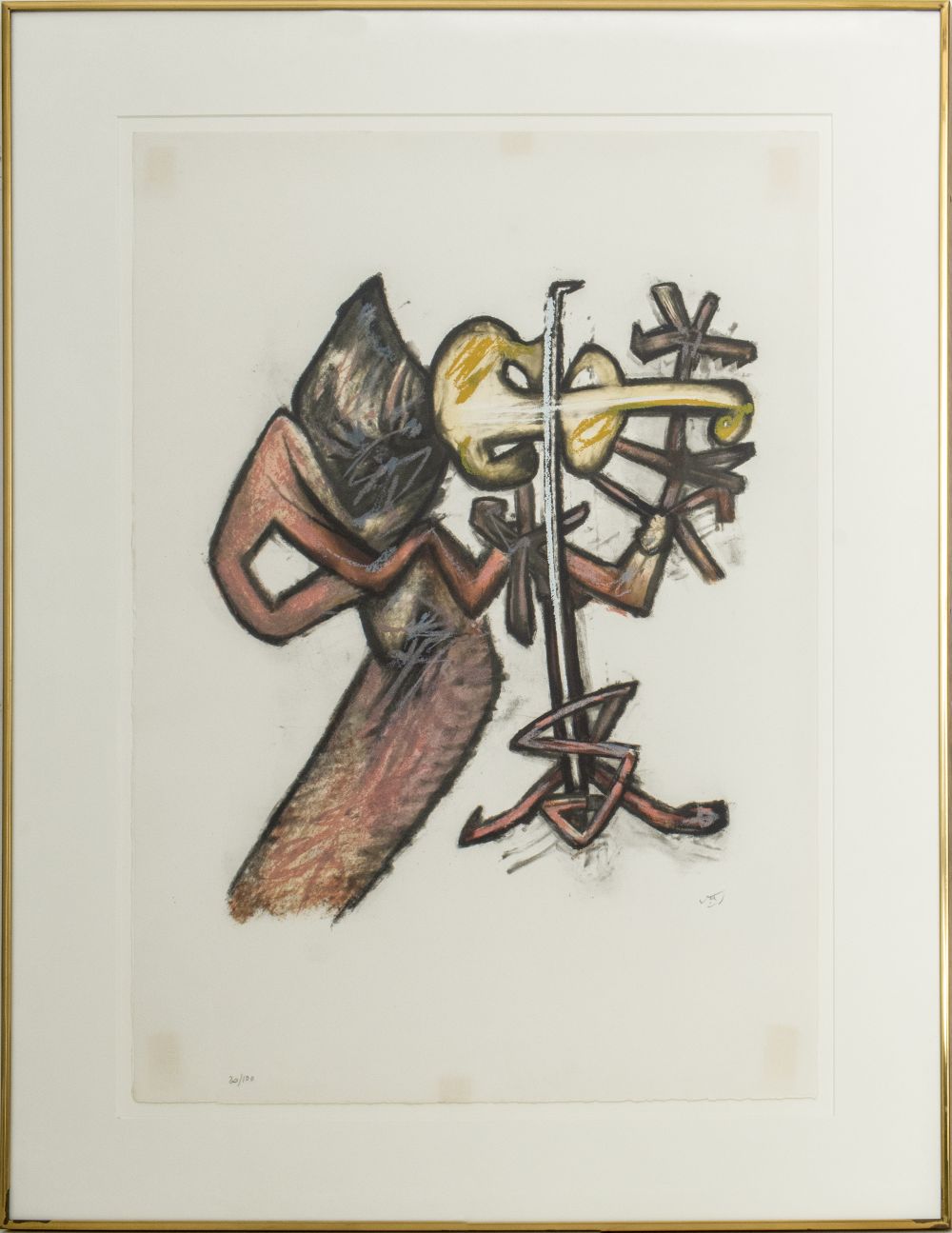 ROBERTO MATTA "UNTITLED"