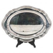 ROBERTS AND BELK OVAL STERLING