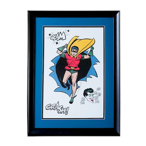 ROBIN AND THE JOKER FRAMED COMIC