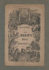 ROBIN, HENRI. PROGRAMME FOR MR