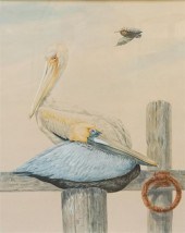 ROBIN HILL (AMERICAN B. 1932),