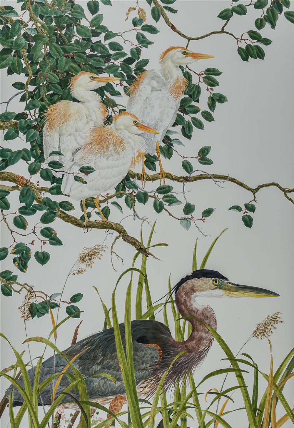 ROBIN HILL (AMERICAN B. 1932),