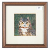 ROBIN HILL. "GREAT HORNED OWL,