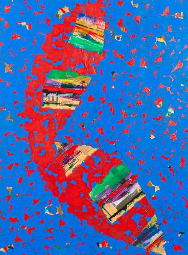 ROBIN UTTERBACK ACRYLIC ON PAPER