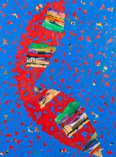 ROBIN UTTERBACK ACRYLIC ON PAP