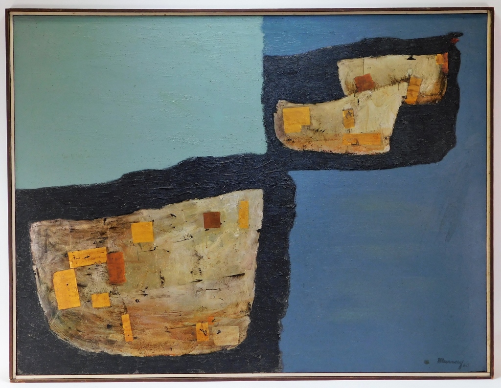 ROBINSON MURRAY ABSTRACT SILVER