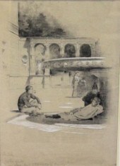 ROBINSON Theo. Pencil Chalk an