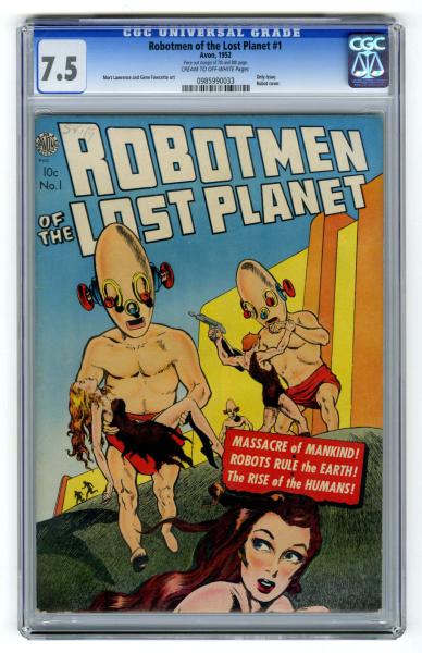 Robotmen of the Lost Planet #1