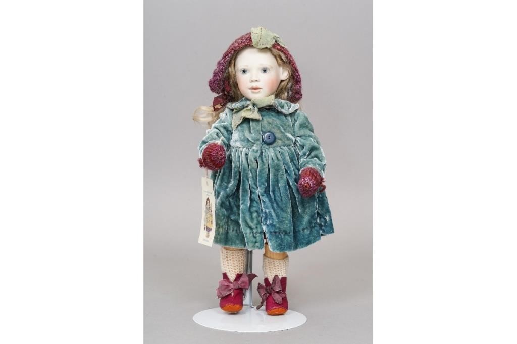 "Robyn in Winter" artist doll by