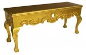 ROCAILLE BALL & CLAW FOOT GILT