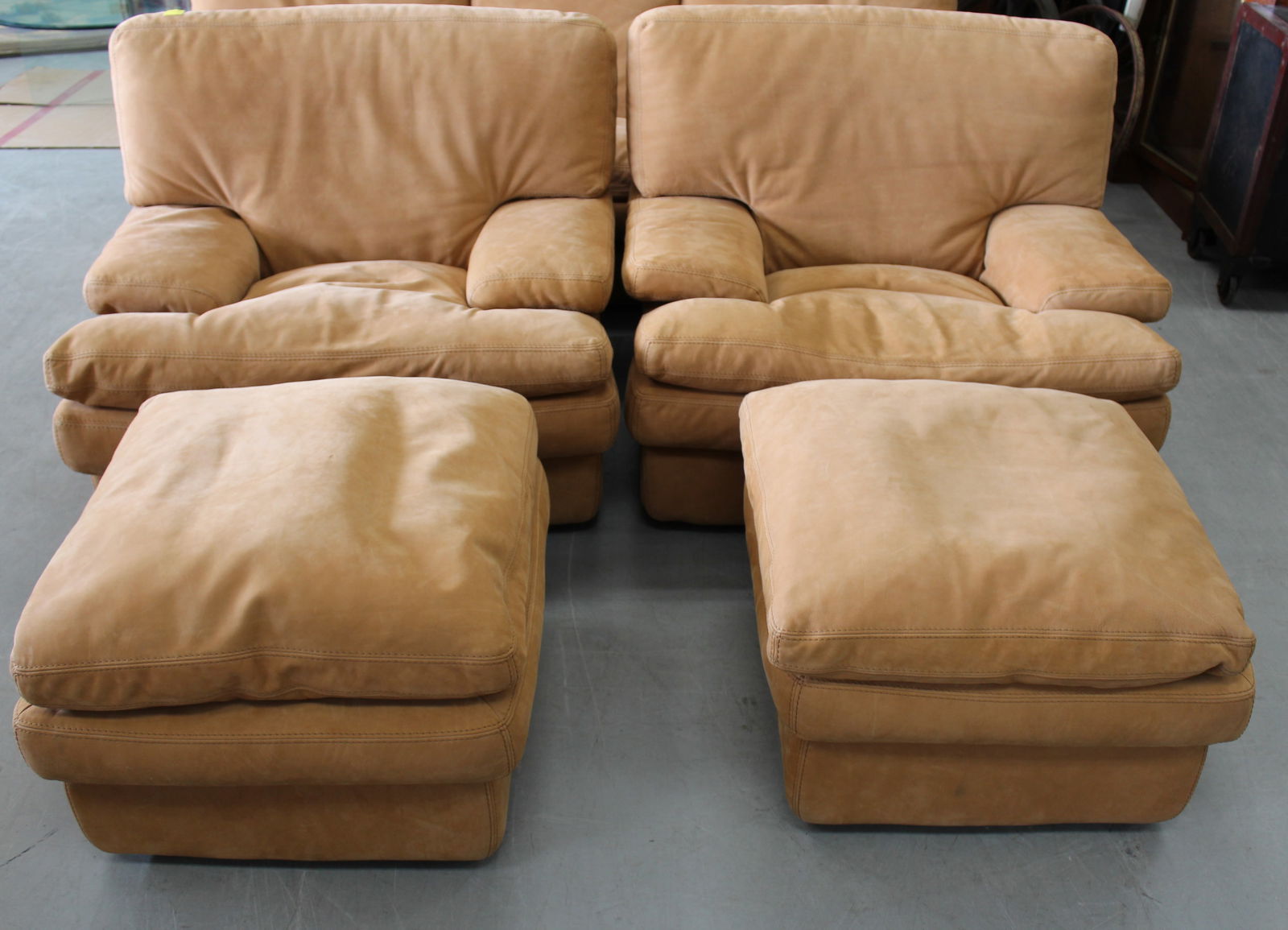 ROCHE BOBOIS 4PC SET WITH TWO