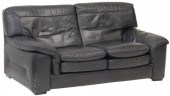 ROCHE BOBOIS MODERN BLACK LEAT