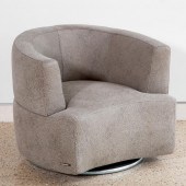 ROCHE BOBOIS SWIVEL ARMCHAIRRo