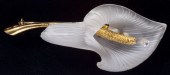 Rock Crystal Brooch Schlumberg