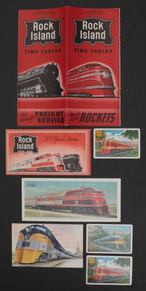 ROCK ISLAND POST CARDS, EMD