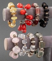 ROCKE HARDSTONE GEM-SET SILVER