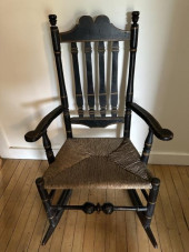 ROCKER, BANISTER BACK, LATER S