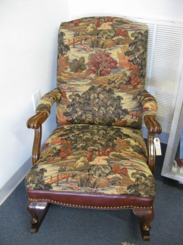 Rocker carved wood with