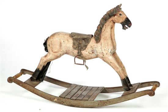 ROCKING HORSE.  American  late