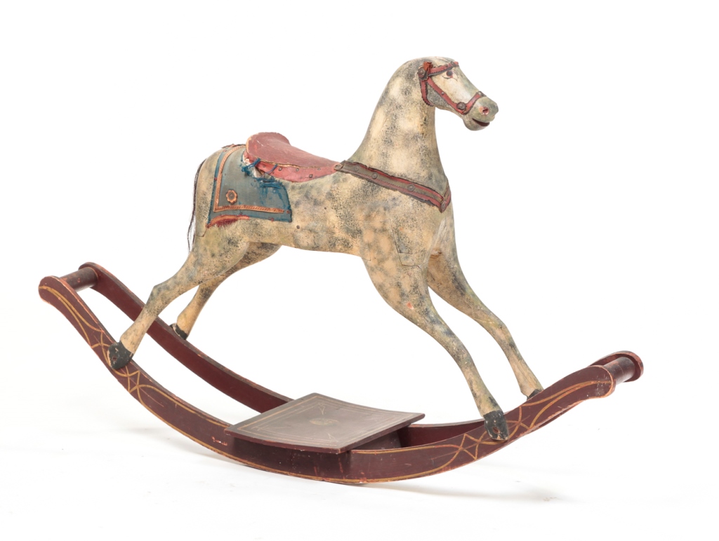 ROCKING HORSE. American or