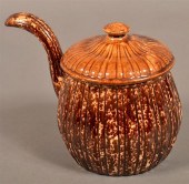 ROCKINGHAM GLAZED YELLOWWARE B