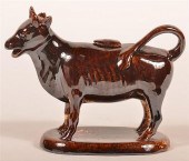 ROCKINGHAM GLAZED YELLOWWARE C