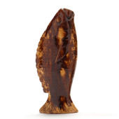 ROCKINGHAM-GLAZED YELLOWWARE P