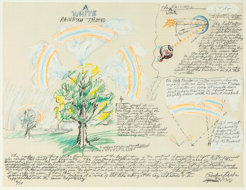 ROCKNE KREBS, WHITE RAINBOW TREE,