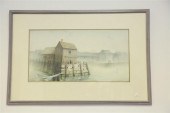 ''ROCKPORT'' WATERCOLOR PAINTI