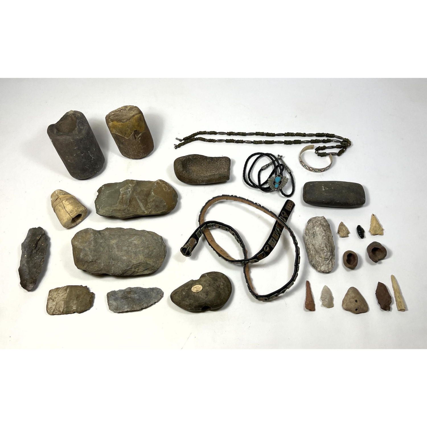 Rocks, Arrowheads. Stone Tools, etc