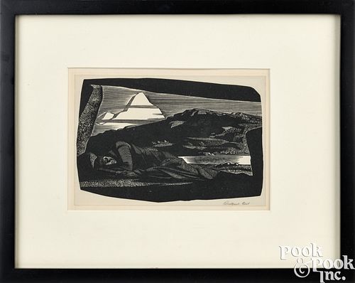 ROCKWELL KENT ENGRAVING, NORTHERN
